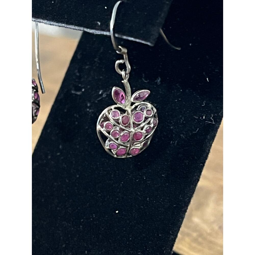 Sterling Silver Jewelry Lot 925 Mexican Silver Chain Earrings Pendant 19.42g - Picture 13 of 16